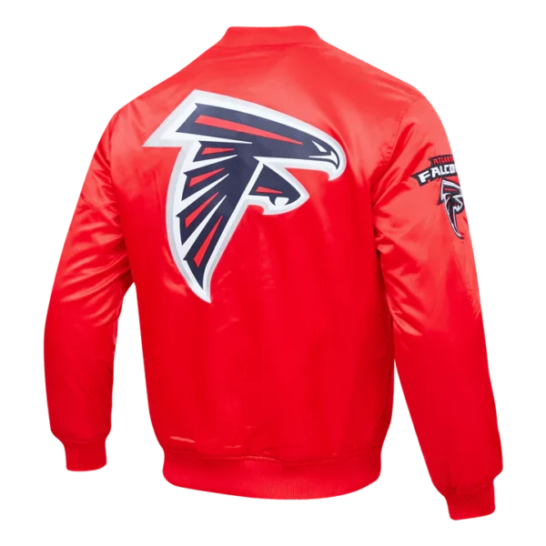 Atlanta Falcons Team Big Logo Red Jacket