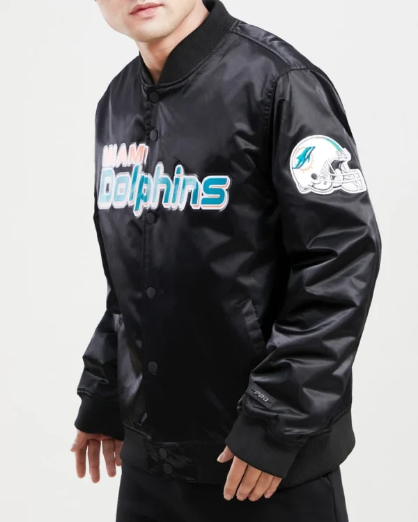 Miami Dolphins Team Big Logo Jacket