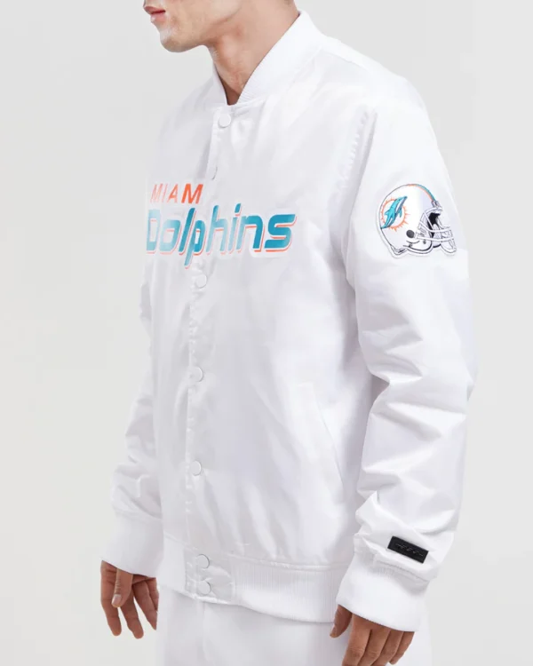 Miami Dolphins Team Big Logo Jacket