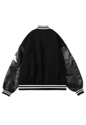 The Unrivaled Streetwear Black Varsity Jacket 2023