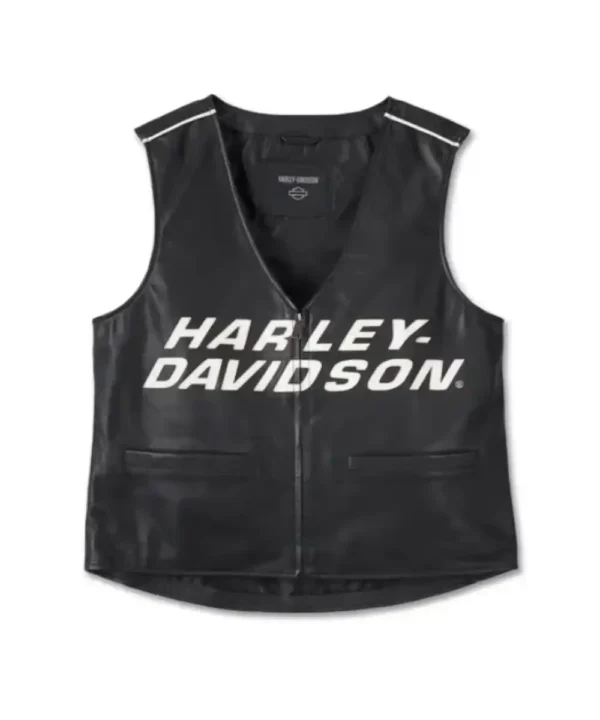 Harley Davidson Biker Leather Vest