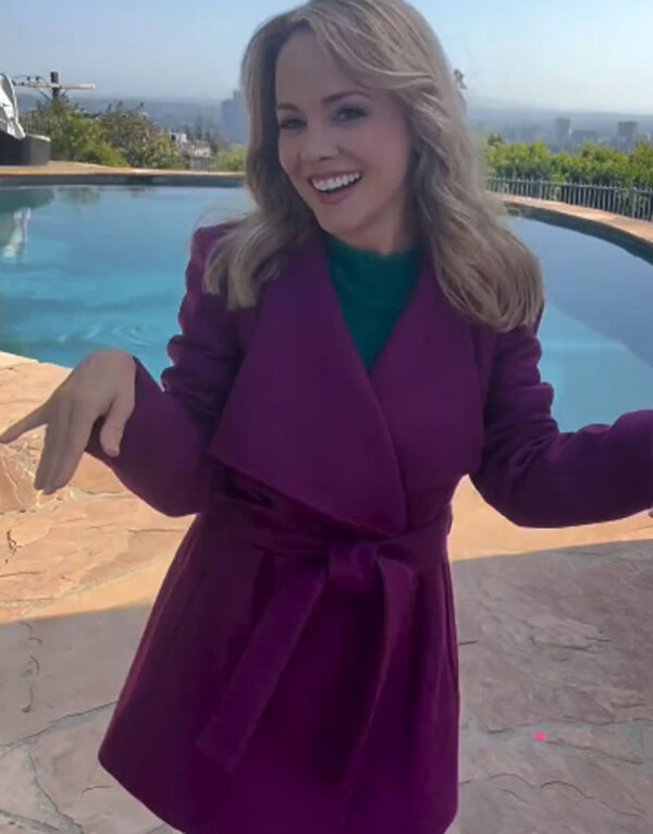 Holiday Twist 2023 Kelly Stables Purple Coat