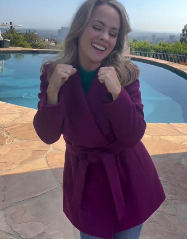Holiday Twist Kelly Stables Purple Coat 2023
