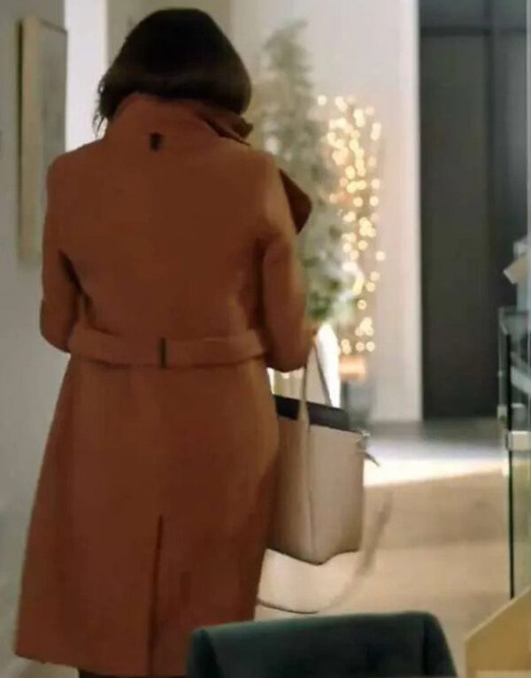 How To Fall In Love By Christmas Teri Hatcher Brown Coat