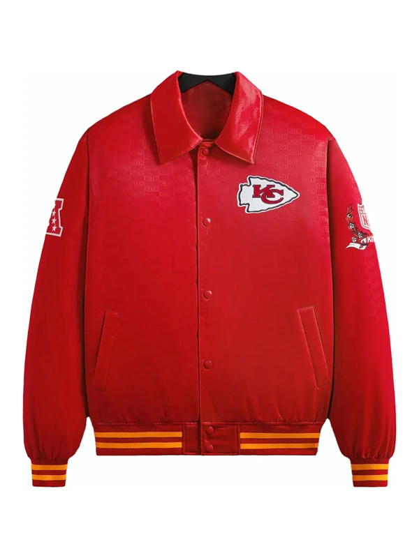 Kith x NFL Chiefs Bomber Jacket