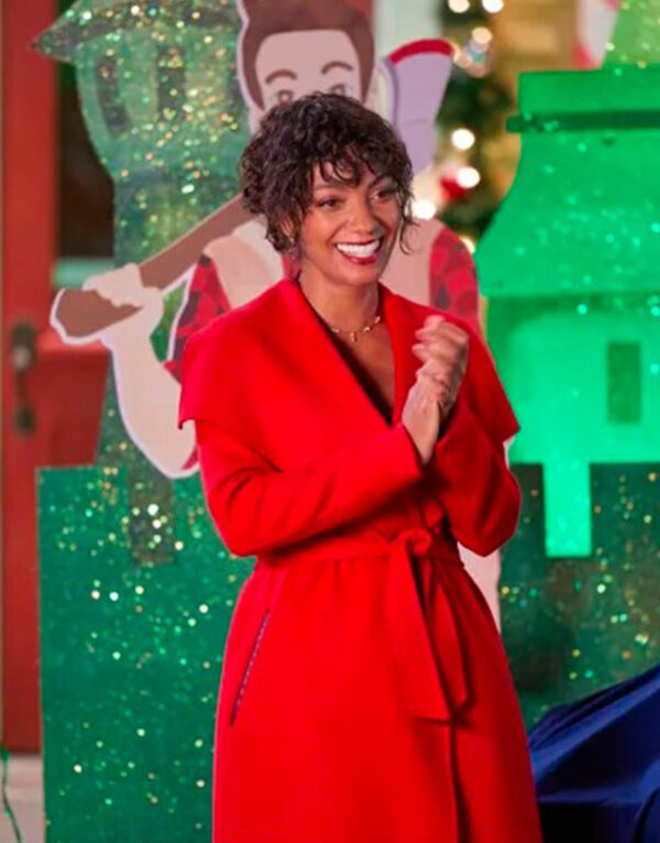 Magic In Mistletoe 2023 Lyndie Greenwood Coat