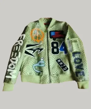 Ron Bass Olive Leather Jacket
