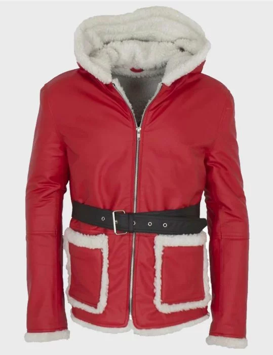 Santa Claus Leather Coat