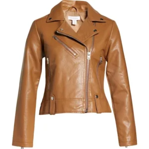 Topshop Biker Leather Jacket