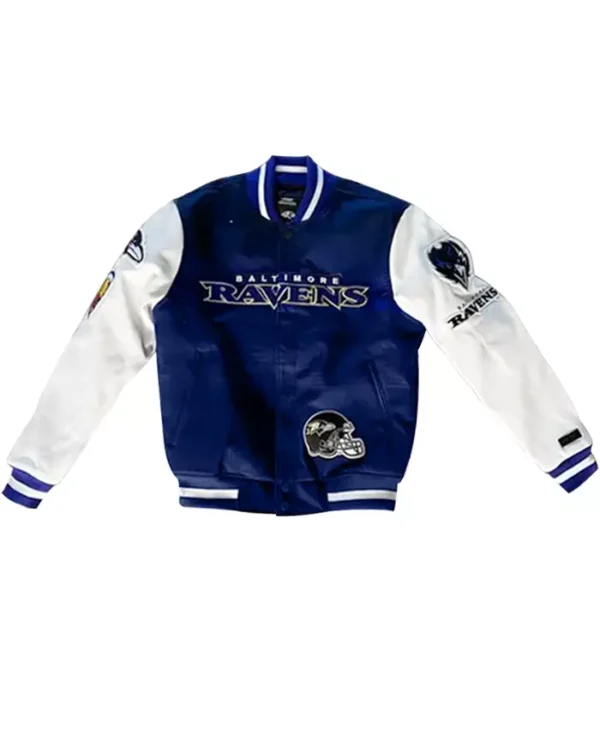 Bartel Baltimore Ravens NFL Varsity Jacket With Patches