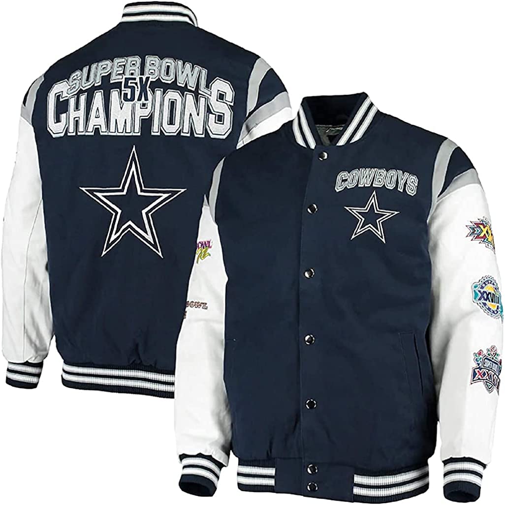Beck Dallas Cowboys Varsity Full-Snap Jacket