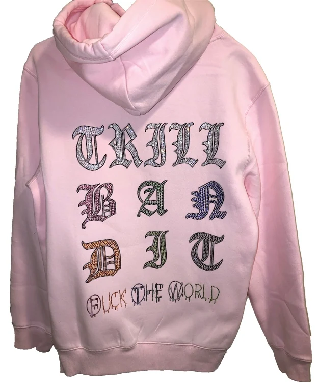Fuck The World Pink Valentines Day Hoodie
