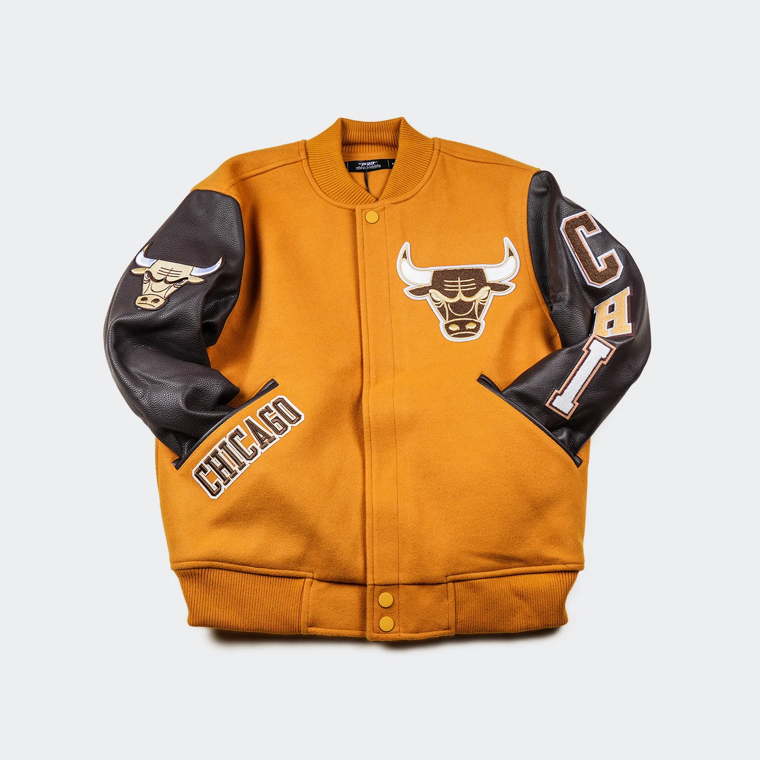 Men’s Pro Standard Chicago Bulls Brown Varsity Jacket