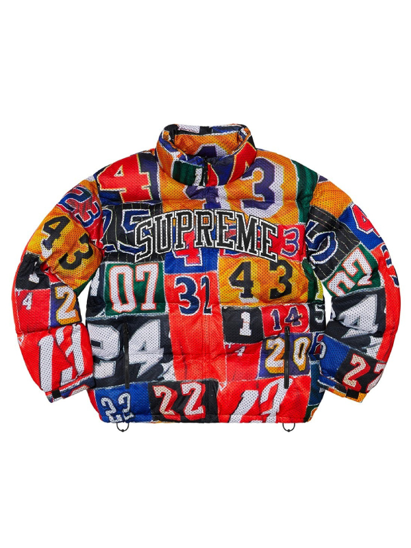 Supreme Mesh Jersey2024 Multicolor Jacket