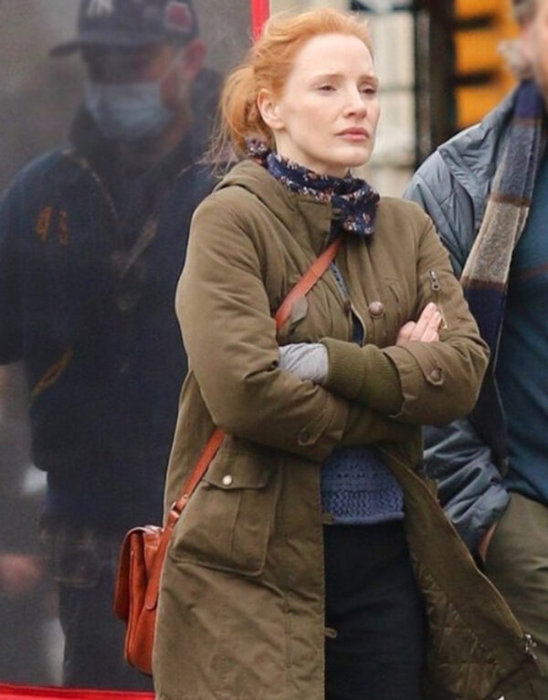 Sylvia Film Memory 2024 Jessica Chastain Jacket