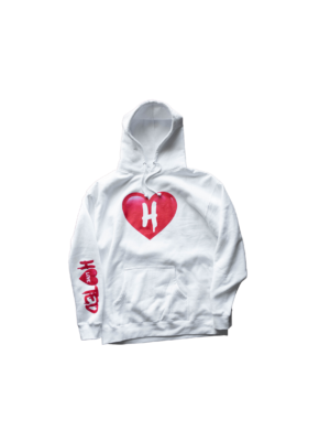 White Valentines Hoodie