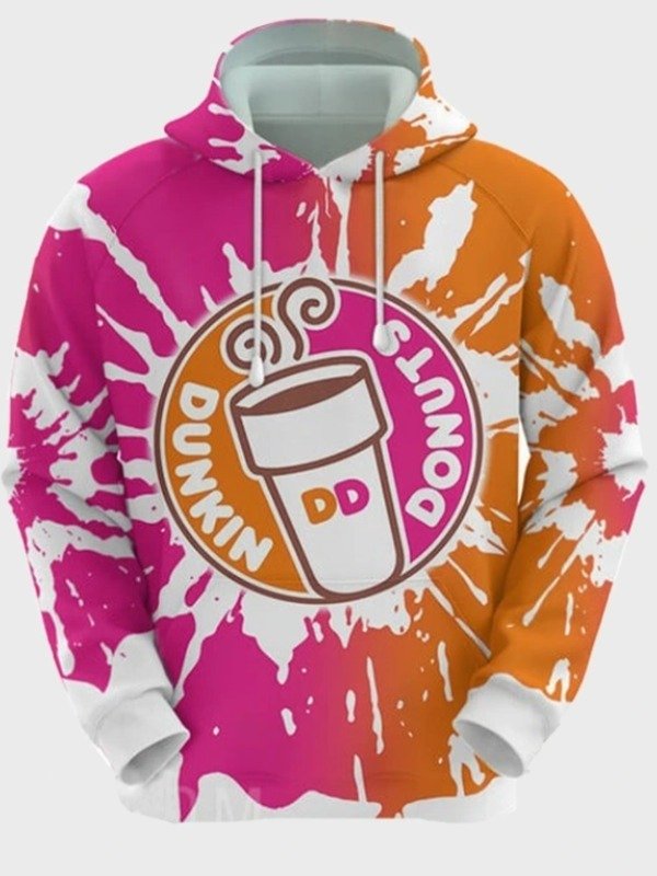 Dunkin Donut Hoodie Pullover