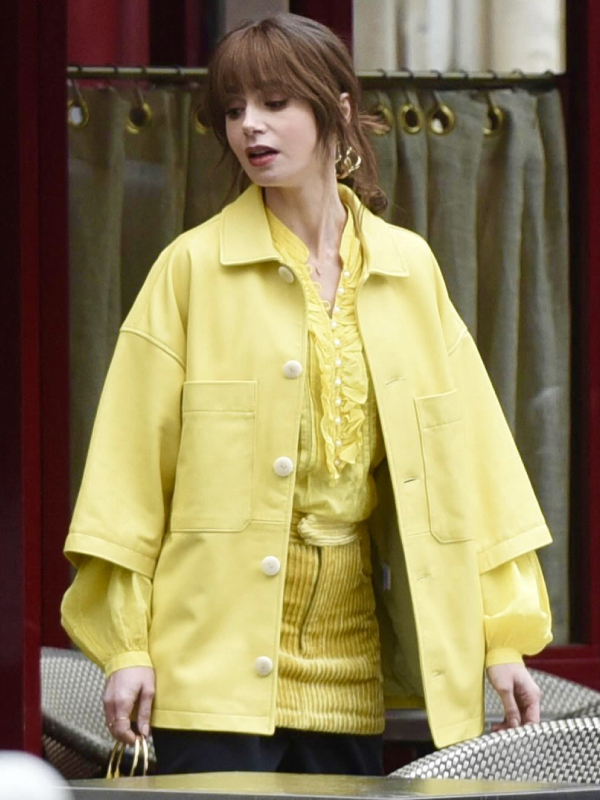 Emily In Paris Season 4 Yellow Jacket