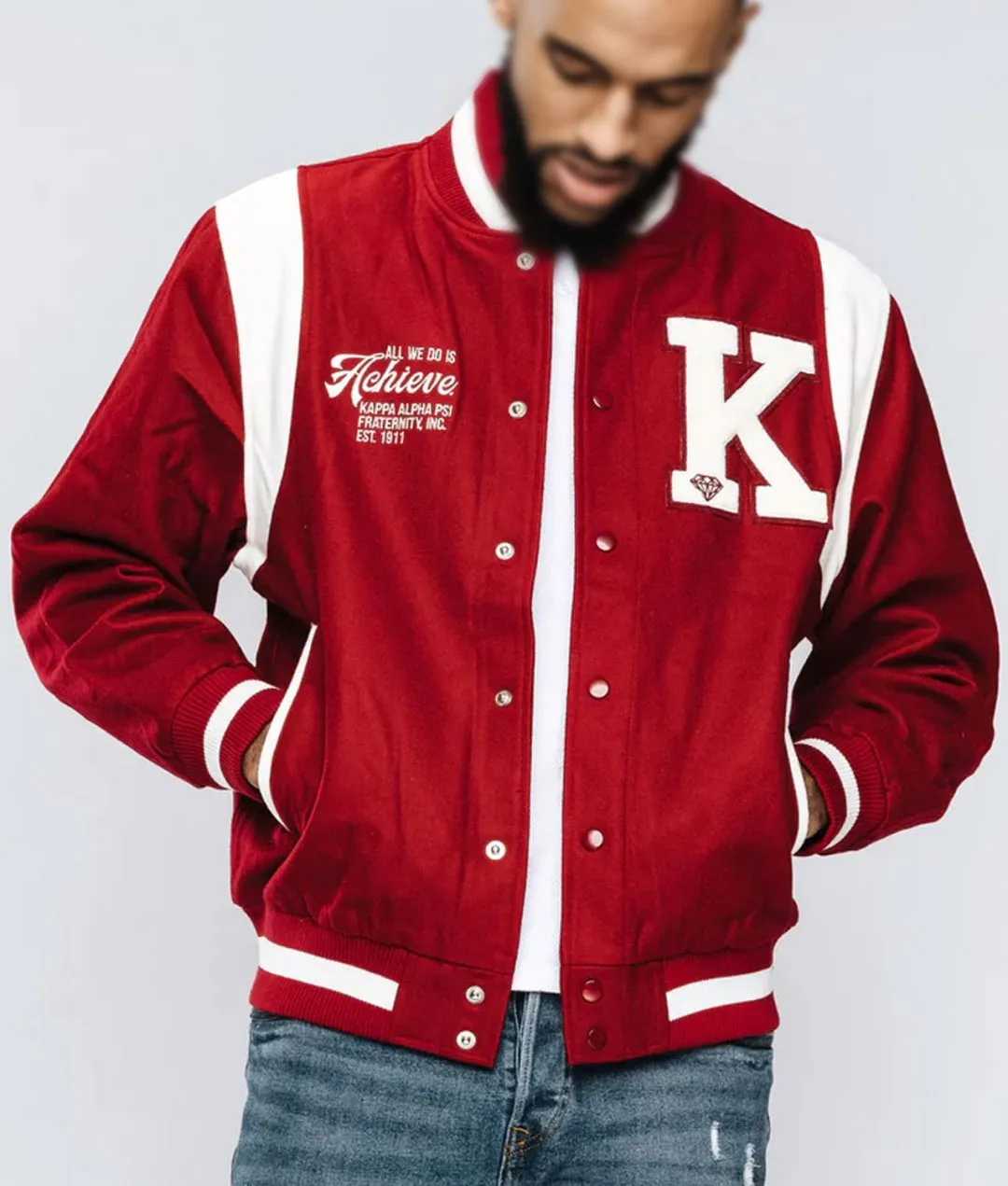 Kappa Alpha Psi World’s Greatest Frat Varsity Wool Jacket