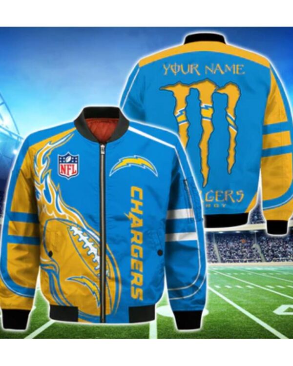 Los Angeles Chargers Men’s Monster Energy Jacket