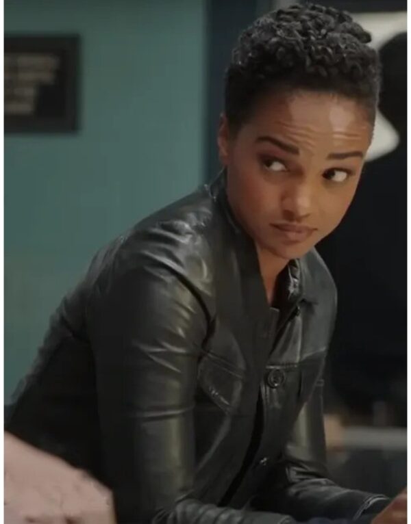 The Rookie S06 Mekia Cox Leather Jacket