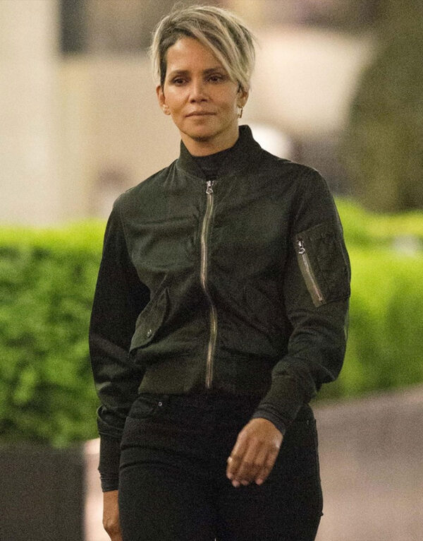 The Union 2024 Halle Berry Bomber Jacket