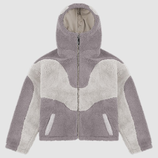 Trendt Vision Grey Fleece Jacket