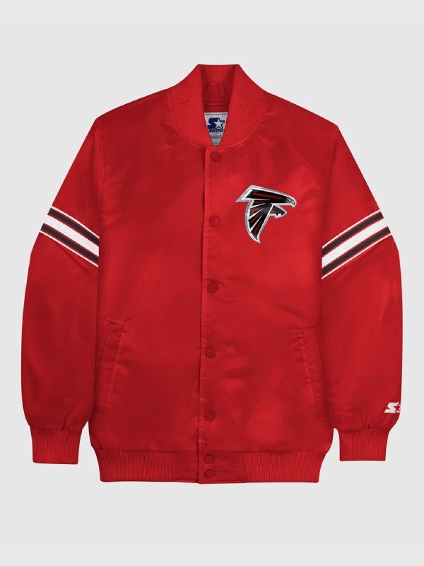 Atlanta Falcons Varsity Satin Jacket