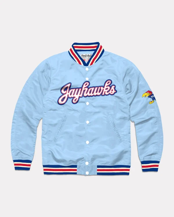Jayhawks Script Varsity Jacket