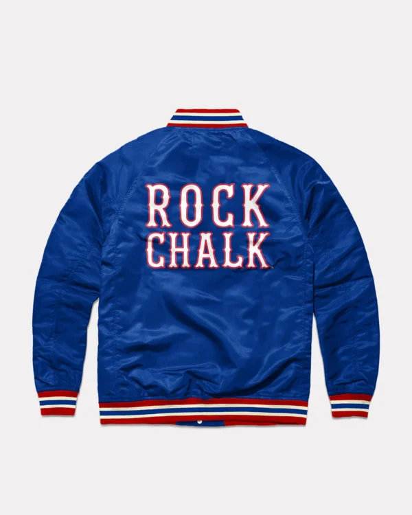 Kansas Rock Chalk Varsity Jacket 2024