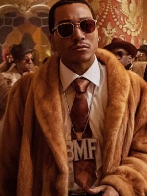 Lil BMF S03 Demetrius Fur Coat