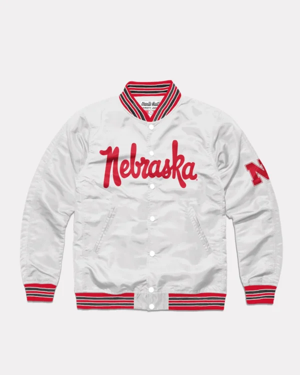 Nebraska Script Varsity Jacket