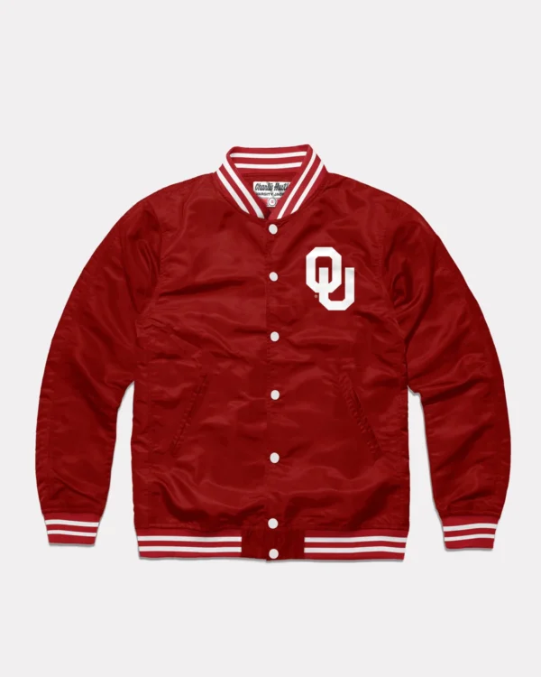Oklahoma Boomer Sooner Varsity Jacket