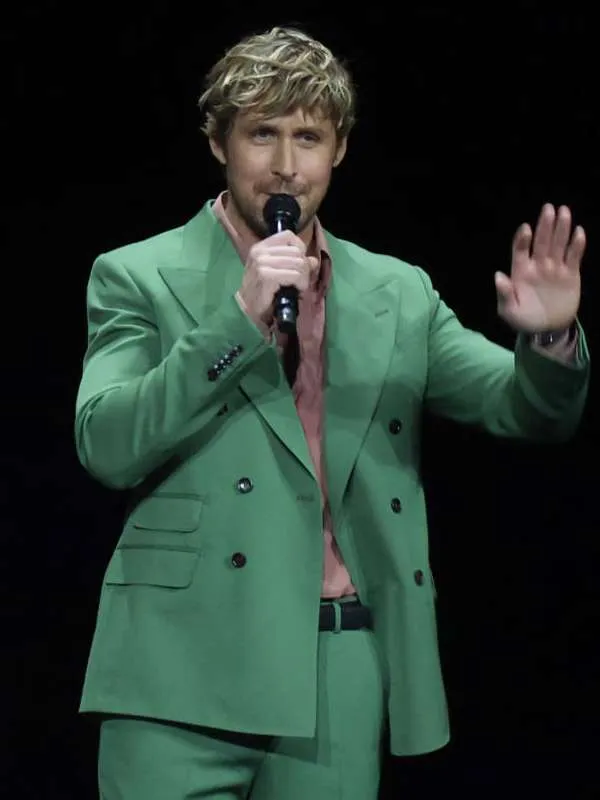 Ryan Gosling The Fall Guy Green Suit