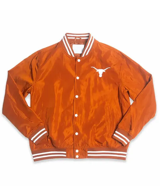 Texas Orange Bomber Jacket