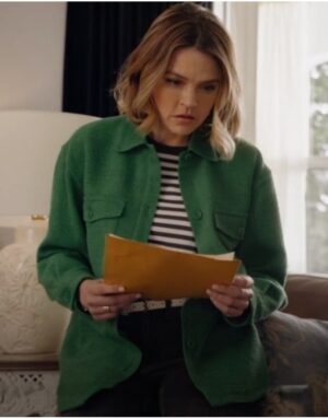 An Easter Bloom 2024 Aimee Teegarden Green Jacket