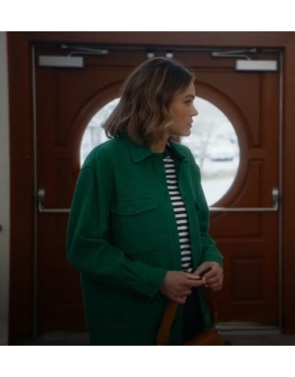 An Easter Bloom Aimee Teegarden Green Jacket