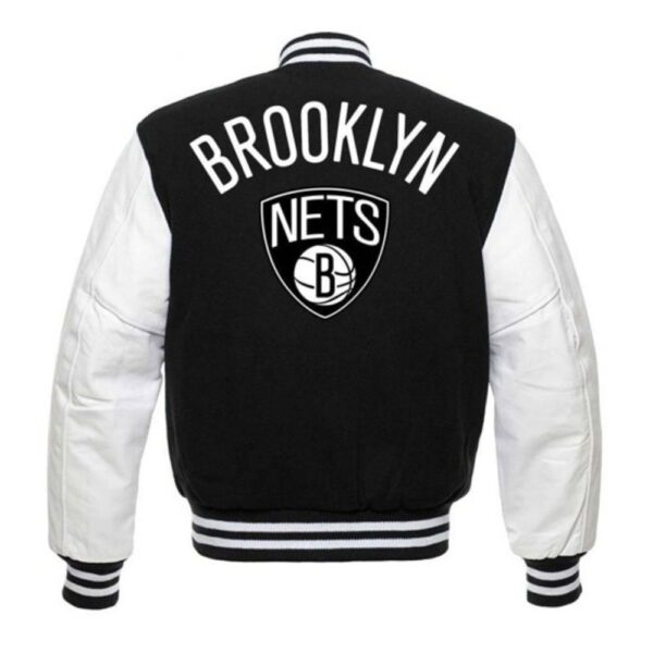Brooklyn Nets NBA Varsity Jacket 2024