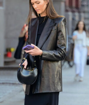 Karlie Kloss Black Blazer