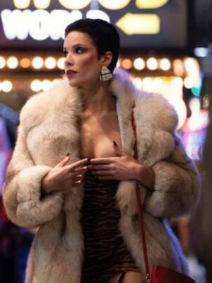 MaXXXine 2024 Halsey Fur Brown Coat