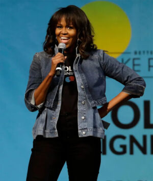 Michelle Obama Denim Jacket