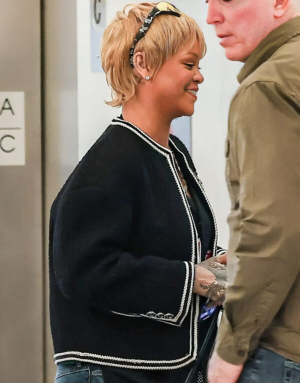 Rihanna Tweed Jacket