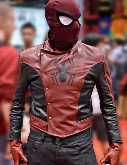Spiderman The Last Stand Faux Leather Jacket