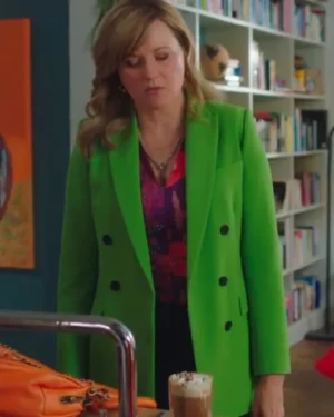 Alexa Crowe My Life Is Murder S03 Green Blazer