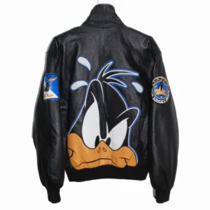 Daffy Duck Classic Looney Tunes Collection Leather Jacket