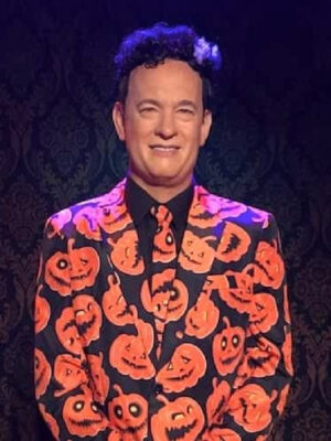 David S. Pumpkins Halloween Blazer Suit 2024