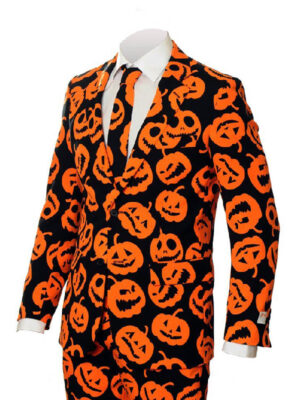 David S. Pumpkins Halloween Blazer Suit