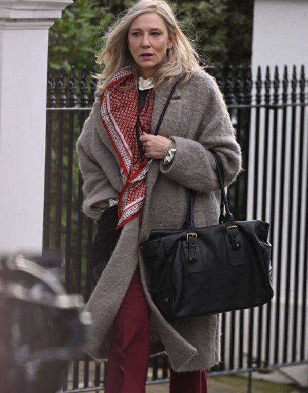 Disclaimer Cate Blanchett Grey Coat 2024