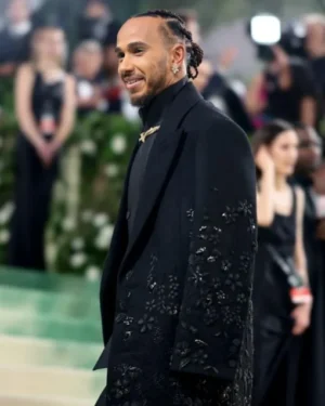 Lewis Hamilton Met Gala Black Coat