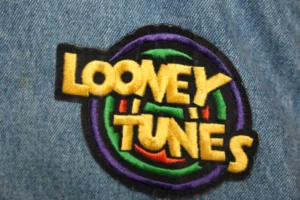 Looney Tunes Leather Denim Jeff Hamilton Jacket 2024